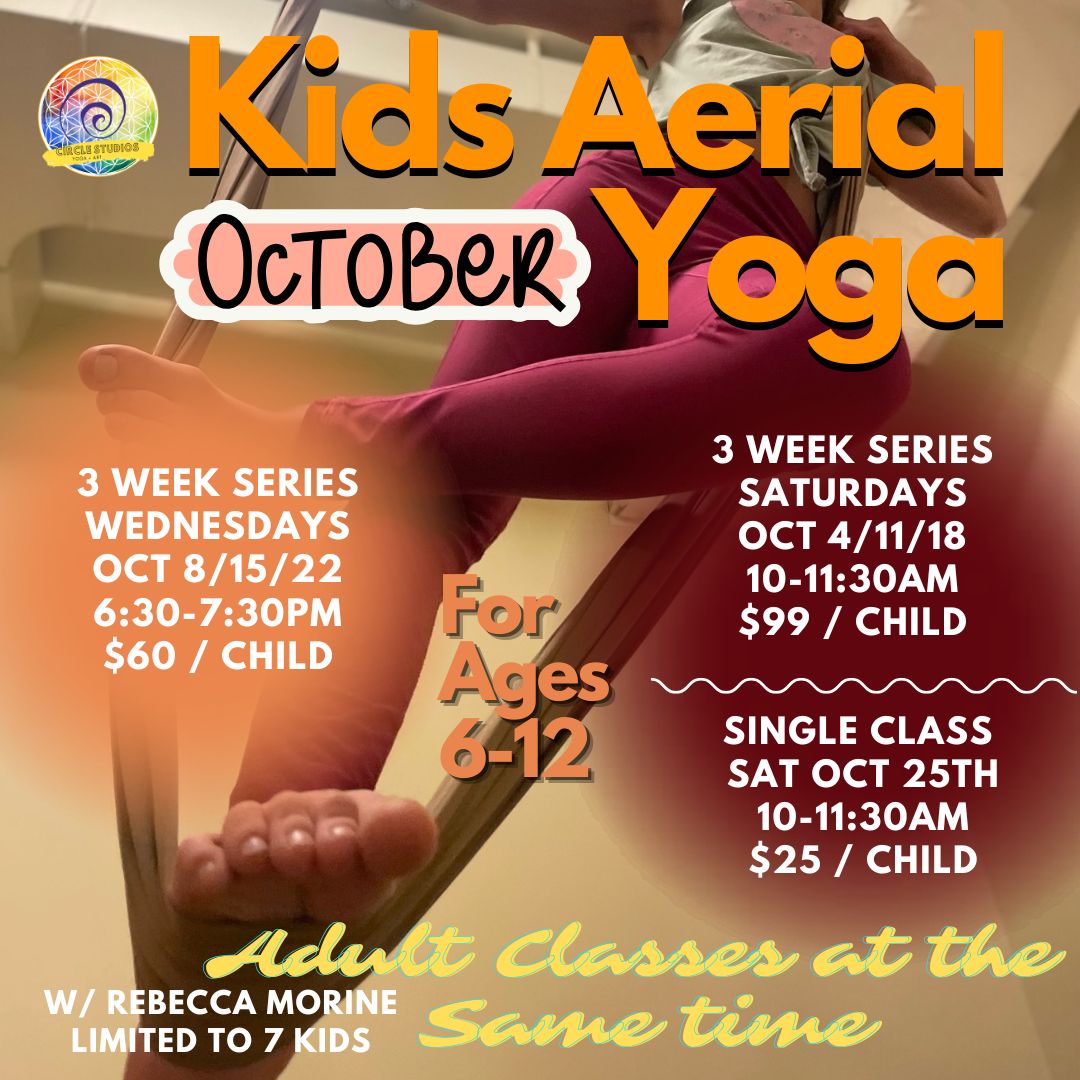 Kids Aerial Oct. new Kids Aerial Yoga