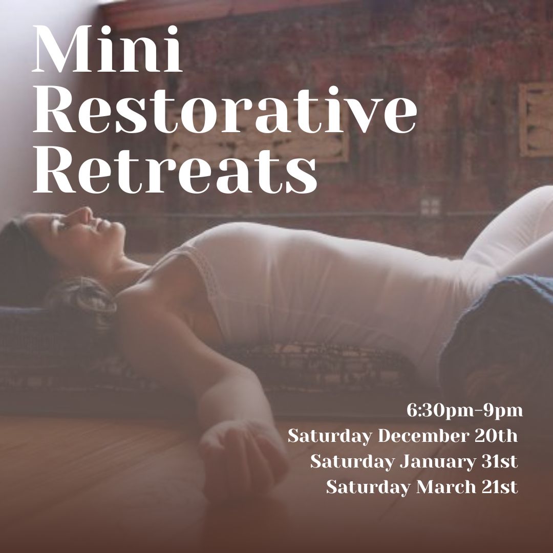 Mini Restorative Retreats 2025-2026 Heart Temple